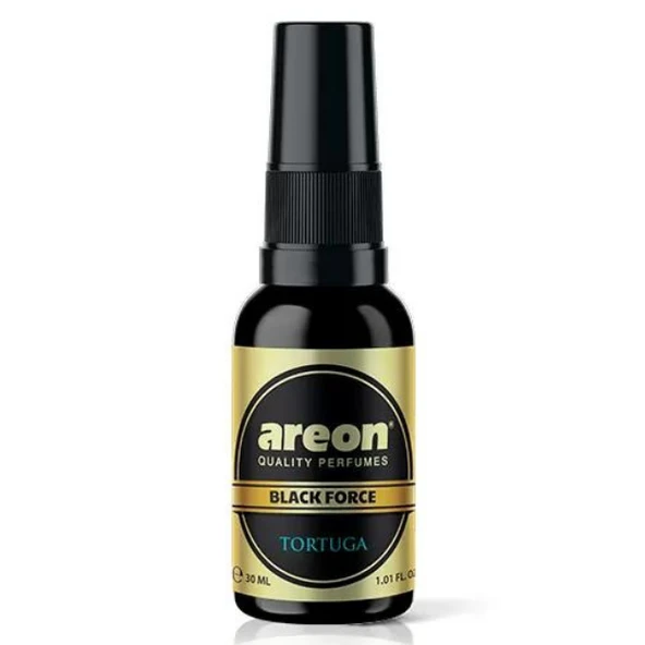Areon Black Force 30 Ml Tortuga Oto Araç Spreyi ürün görseli 1