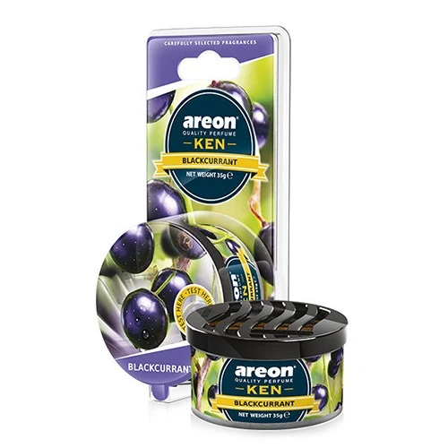 Areon Ken Blister Blackcurrant Bardaklik Oto Araç Kokusu ürün görseli 1