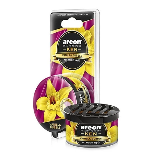 Areon Ken Blister Vanilla Bubble Bardaklik Oto Araç Kokusu ürün görseli 1