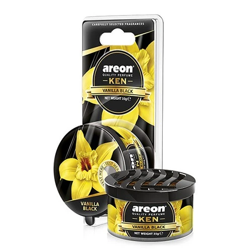 Areon Ken Blister Vanilla Black Bardaklik Oto Araç Kokusu ürün görseli 1
