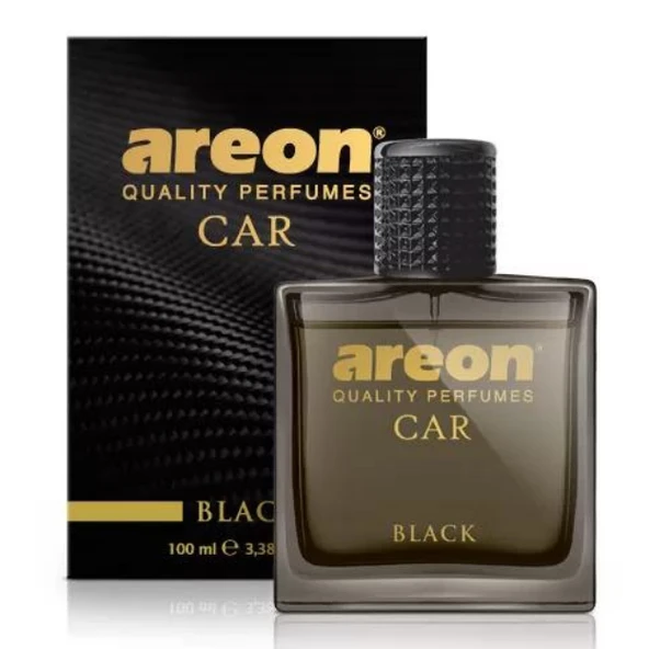 Areon Car Perfume 100 Ml Black Oto Araç Parfümü ürün görseli 1