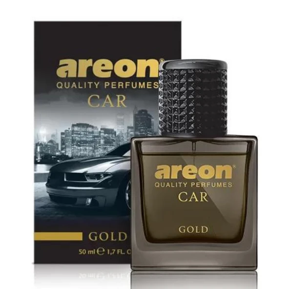Areon Car Perfume 50 Ml Gold Oto Araç Parfümü ürün görseli 1