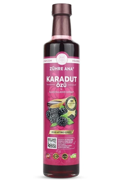 Zühre Ana Karadut Özü 670 Gr ürün görseli 1