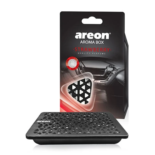 Areon Aroma Box Strawberry Bardaklik Oto Araç Kokusu ürün görseli 1