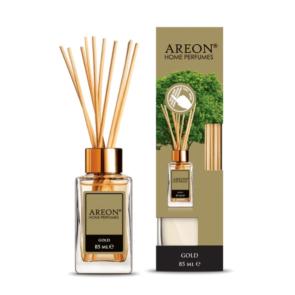 Areon Lux Gold 85 Ml Bambu Çubuklu Oda Kokusu ürün görseli 1