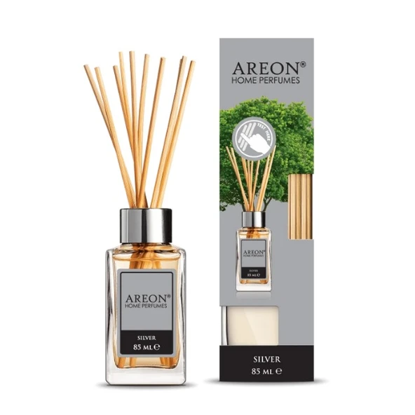 Areon Lux Silver 85 Ml Bambu Çubuklu Oda Kokusu ürün görseli 1