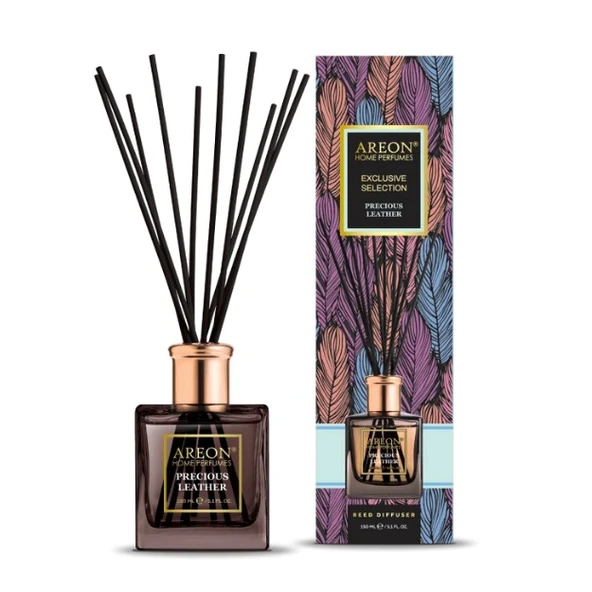 Areon Exclusive Selection Precious Leather 150 Ml Bambu Çubuklu Oda Kokusu ürün görseli 1