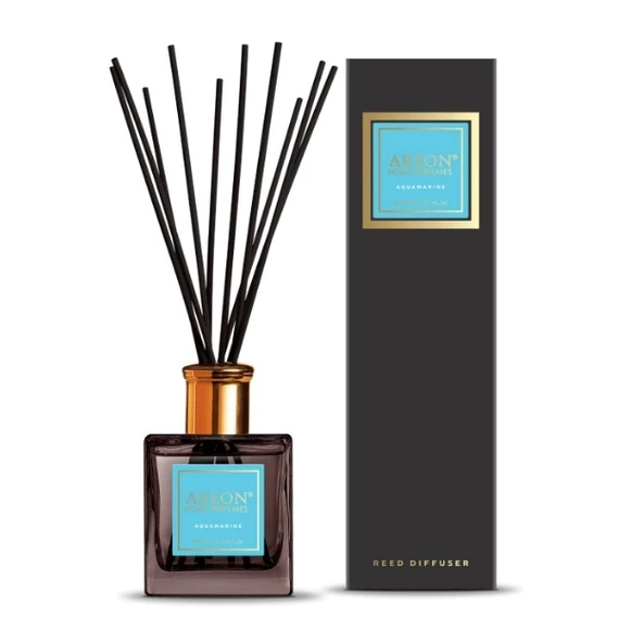 Areon Premium Aquamarine 150 Ml Bambu Çubuklu Oda Kokusu ürün görseli 1