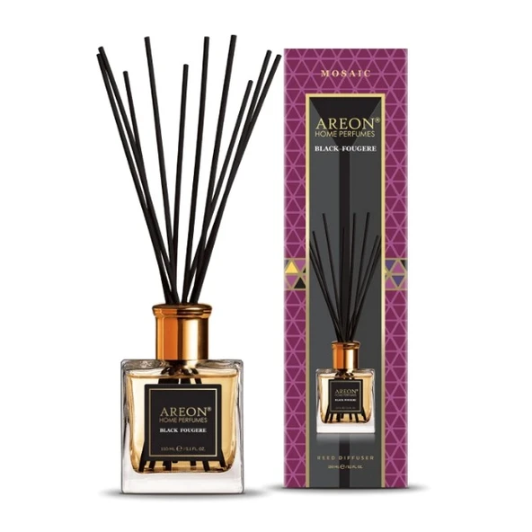 Areon Mosaic Black Fougere 150 Ml Bambu Çubuklu Oda Kokusu ürün görseli 1