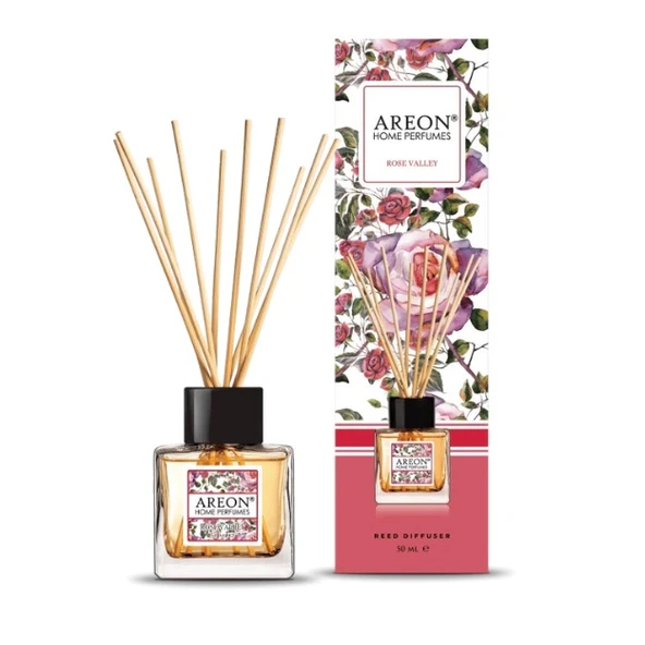 Areon Garden Rose Valley 50 Ml Bambu Çubuklu Oda Kokusu ürün görseli 1