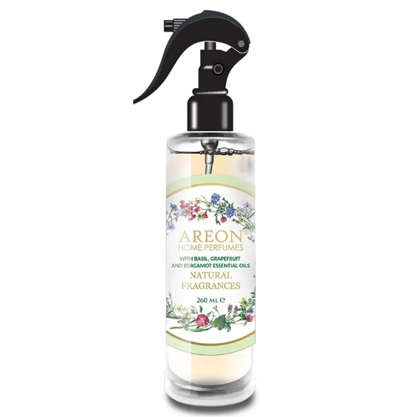 Areon Natural Fragrances 260ml Basil Grapefruit Oda Spreyi ürün görseli 1