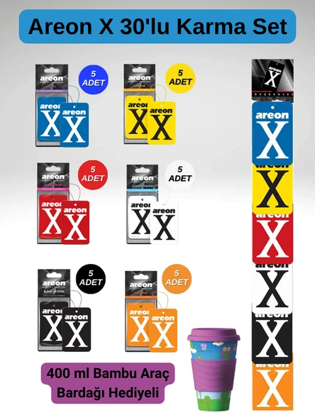 Areon X Display 30'lu Karma Set ürün görseli 1