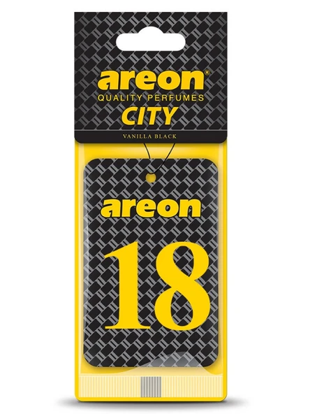 Areon City 18 Vanilla Black ürün görseli 1