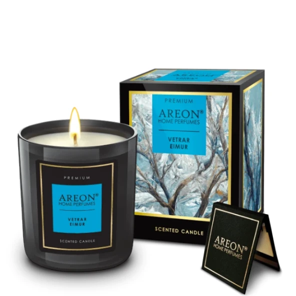 Areon Candles Premium Vetrar Eimur Lüks Kokulu Mum ürün görseli 1