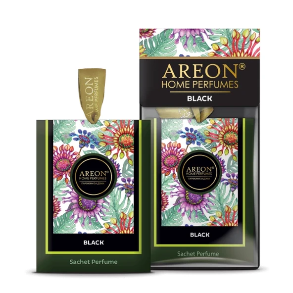 Areon Sachet Premium Black Dolap Ve Çekmece Kokusu ürün görseli 1