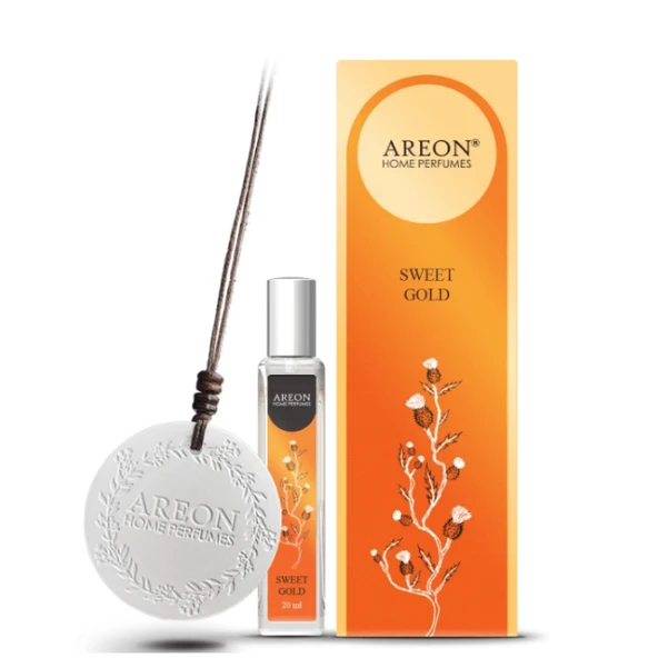 Areon Ceramic Disc 20 Ml Sweet Gold Dolap Ve Çekmece Kokusu ürün görseli 1