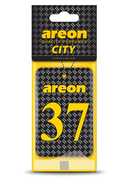 Areon City Vanilla Black 37 Oto Araç Kokusu ürün görseli 1