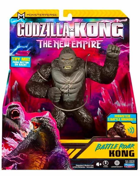 Godzilla X Kong Sesli Delüks Aksiyon Figürü 18 cm Kong 35507 ürün görseli 1