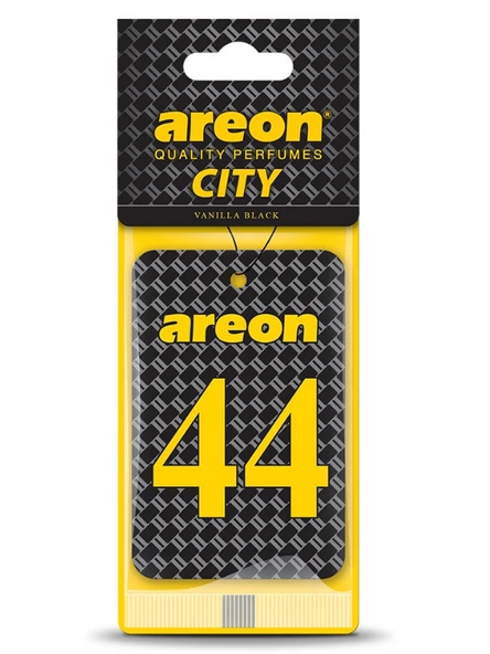Areon City Vanilla Black 44 Oto Araç Kokusu ürün görseli 1