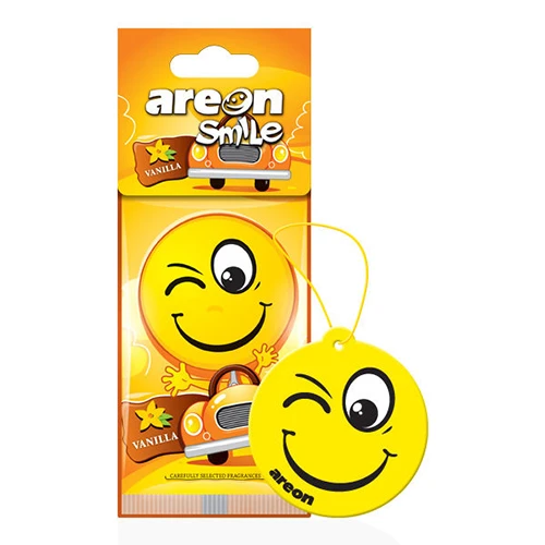 Areon Smile Dry Vanilla Oto Araç Kokusu ürün görseli 1