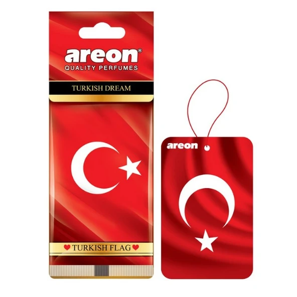 Areon Türk Bayraği Turkish Dream Oto Araç Kokusu ürün görseli 1