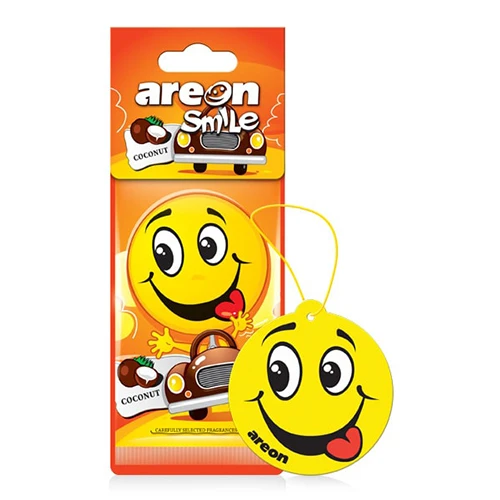 Areon Smile Dry Coconut Oto Araç Kokusu ürün görseli 1