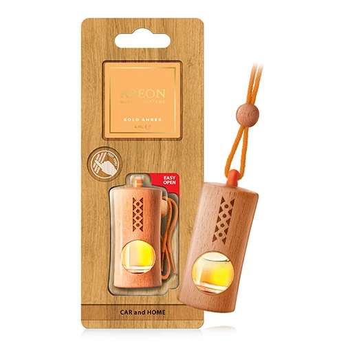 Areon Fresco On-off Premium Gold  Amber Oto Araç Kokusu ürün görseli 1