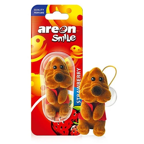 Areon Smile Strawberry (Köpek) Oto Araç Kokusu ürün görseli 1