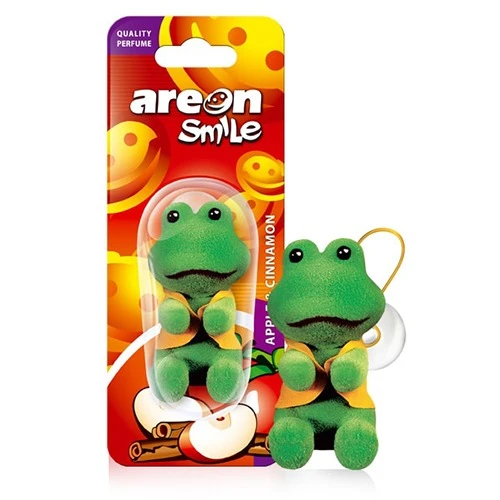 Areon Smile Apple Cinnamon (Kurbağa) Oto Araç Kokusu ürün görseli 1