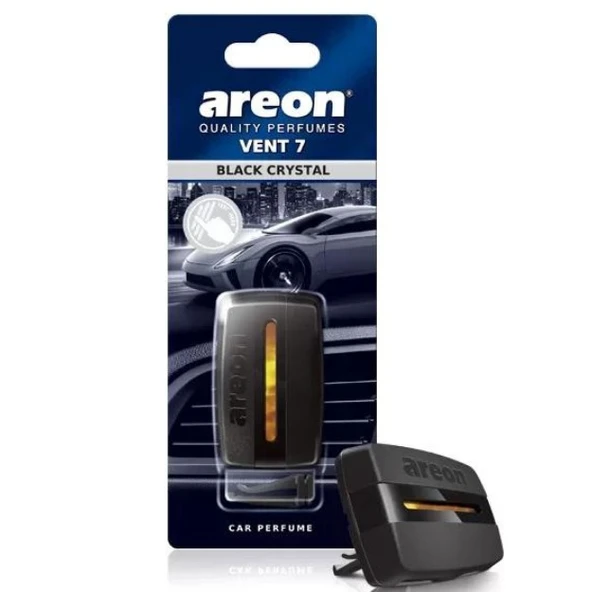 Areon Vent 7 Black Crystal Araç Klima Kokusu ürün görseli 1