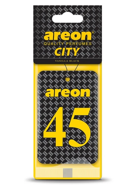 Areon City Vanilla Black 45 Oto Araç Kokusu ürün görseli 1