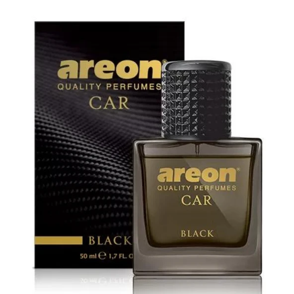 Areon Car Perfume 50 Ml Black Oto Araç Parfümü ürün görseli 1