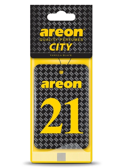 Areon City 21 Vanilla Black ürün görseli 1