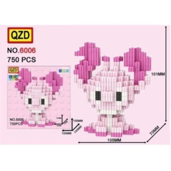 Angel Stitch 750 parça mini blocks - Resim 3