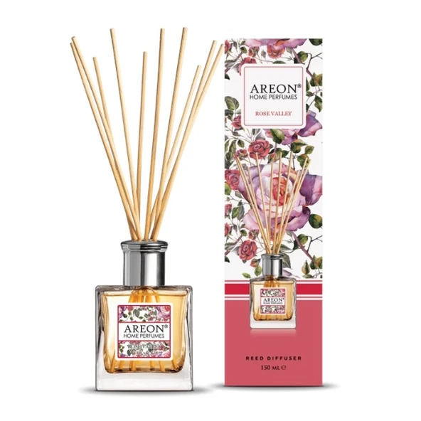 Areon Garden  Rose Valley 150 Ml Bambu Çubuklu Oda Kokusu ürün görseli 1