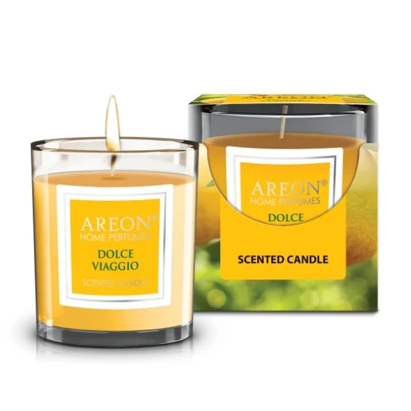 Areon Candles Dolce Viaggio Lüks Kokulu Mum ürün görseli 1
