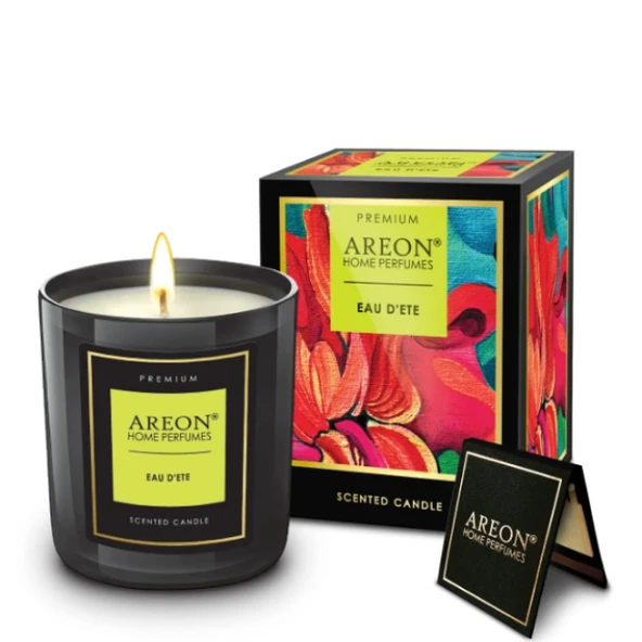 Areon Candles Premium Eau Dete Lüks Kokulu Mum ürün görseli 1