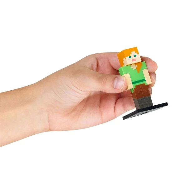 Minecraft 3D Figür Toppeez 3'iü Set Model 6 - Resim 2