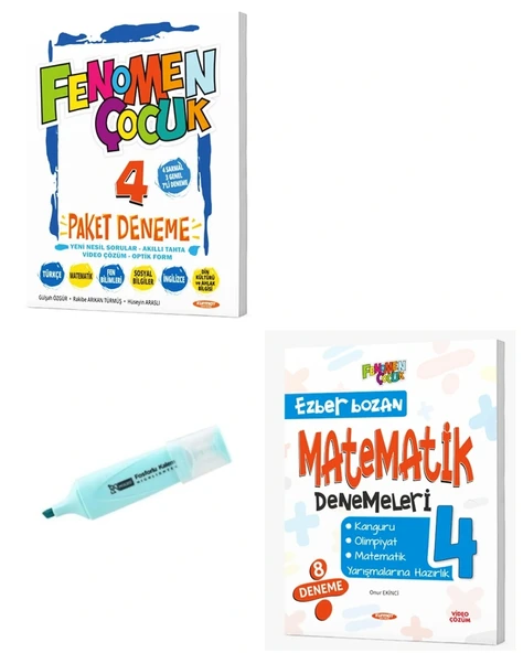 4.Sınıf Matematik Denemesi ve Paket Deneme ürün görseli 1