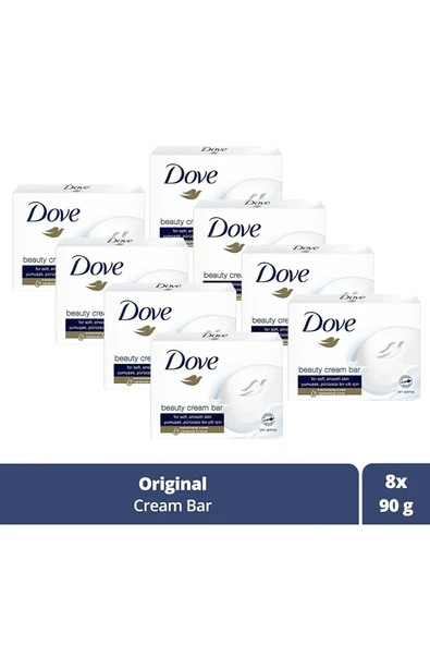 Dove Beauty Cream Bar Original Nemledirici Etkili 90 gr X8 ürün görseli 1