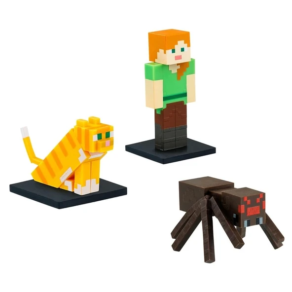 Minecraft 3D Figür Toppeez 3'iü Set Model 6 ürün görseli 1