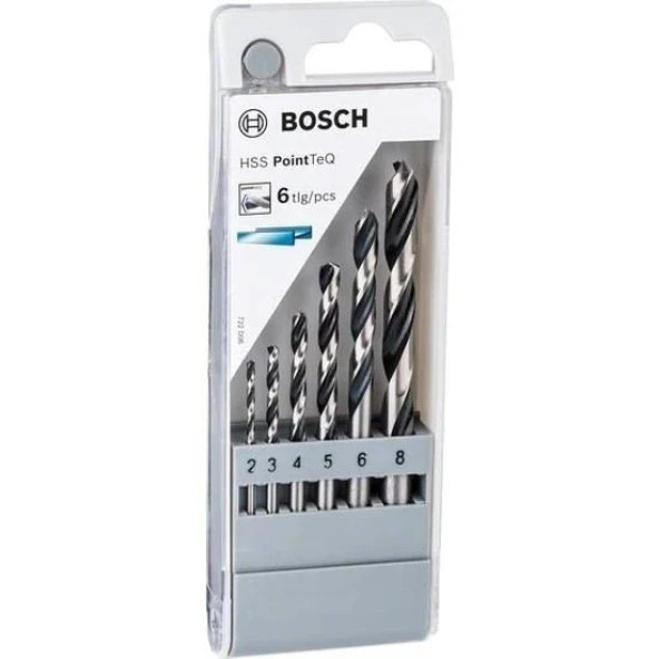BoschHss Pointteq 6 Parça Metal Delme Set - 2608577346 ürün görseli 1