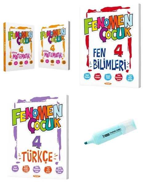 4.Sınıf Matematik-1-2 Fen Bilimleri Ve Türkçe  Soru Bankası ürün görseli 1