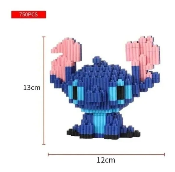 Stitch 750 parça mini Blocks ürün görseli 1