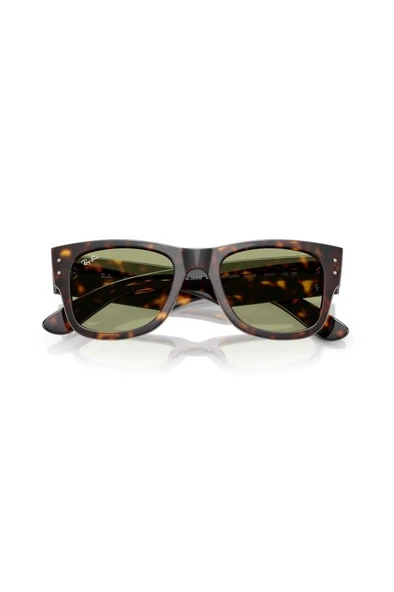 Ray-Ban Mega Wayfarer Güneş Gözlüğü RB0840S 902/4E 51 Ekartman Havana Bottle Green ürün görseli 1