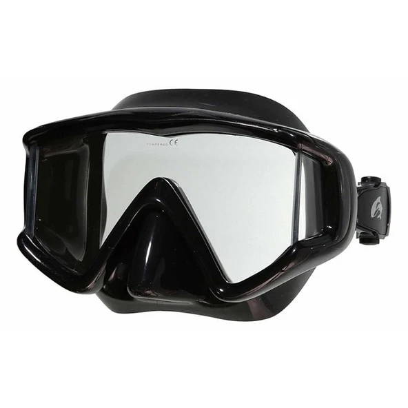 PROBLUE SET MS VISION PLUS3 Maske, DRY Snorkel, Siyah - Resim 2