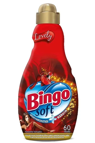 Bingo Soft Konsantre Çamaşır Yumuşatıcısı Lovely 1440 ml Ekonomi Paketi 4 Li ürün görseli 1