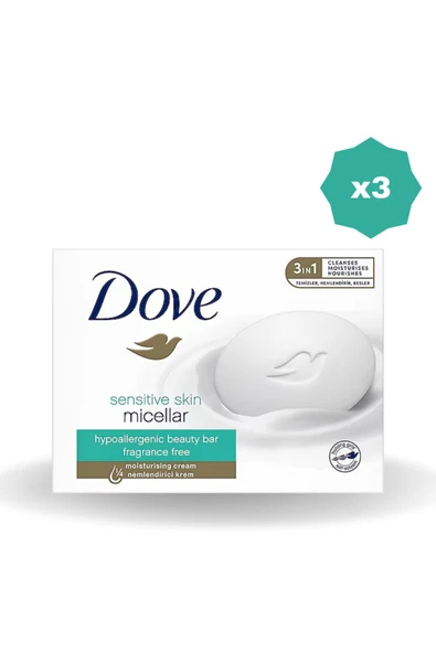 Dove MİCELLAR SABUN 90 GR - (3 ADET) ürün görseli 1