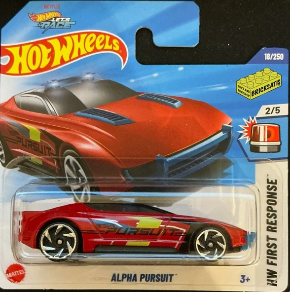 Hot Wheels Tekli Arabalar Alpha Pursuit HYX49 (HW First Response) ürün görseli 1