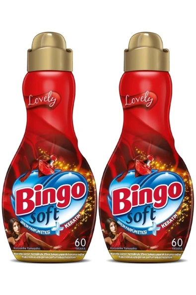 Bingo Soft Konsantre Yumuşatıcı 1440 ml Lovely X2 Adet ürün görseli 1
